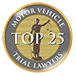 Motot Vehicle Trial Lawyers | Top 25