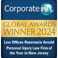 Corpotate INTL | Globle Awards Winner 2024 | Law Offices Rosemarie Aenold Personal Injury Law Firm Of The Year In New Jersey