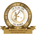 American Association Of Attorney Advocates | Top 10 Law Firm 2024 Member | Personal Injury Law 2024 Award Winner